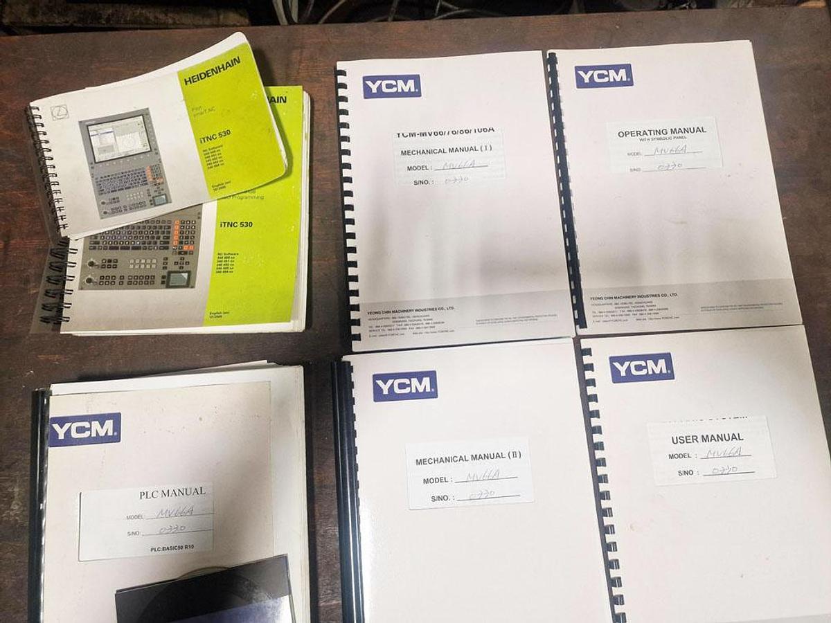 Used 2006 YCM MV SERIES 66A VERTICAL MACHINING CENTRE