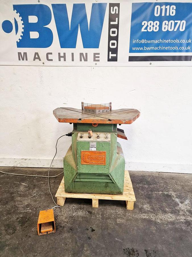 Used COMACA 6" x 6" x 1/8" CORNER NOTCHER