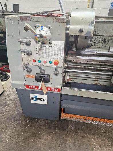 Used 2008 SEMCO THL 15 x 50 GAP BED CENTRE LATHE