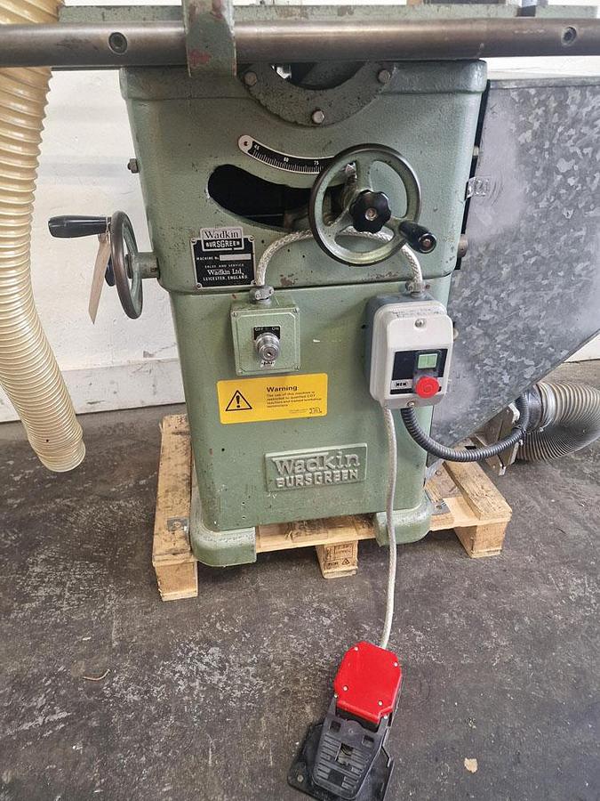 Used WADKIN BURSGREEN 10 AGS TABLE SAW