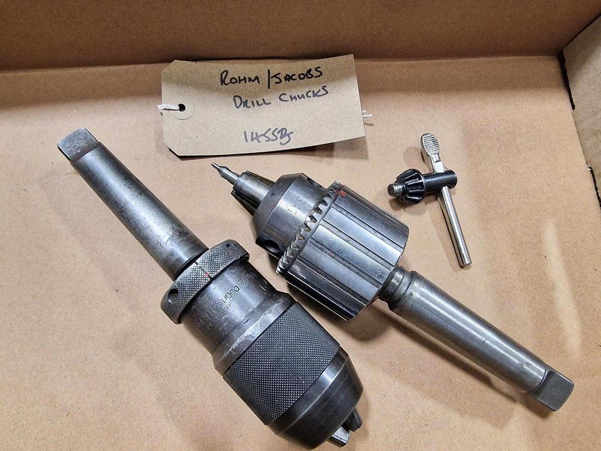 Used ROHM DRILLS CHUCKS