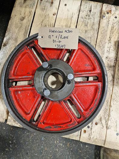 Used HARRISON M300 LATHE FACEPLATE