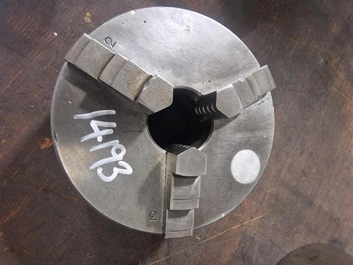 Used BURNERD 5" 3 JAW CHUCK Model 30A