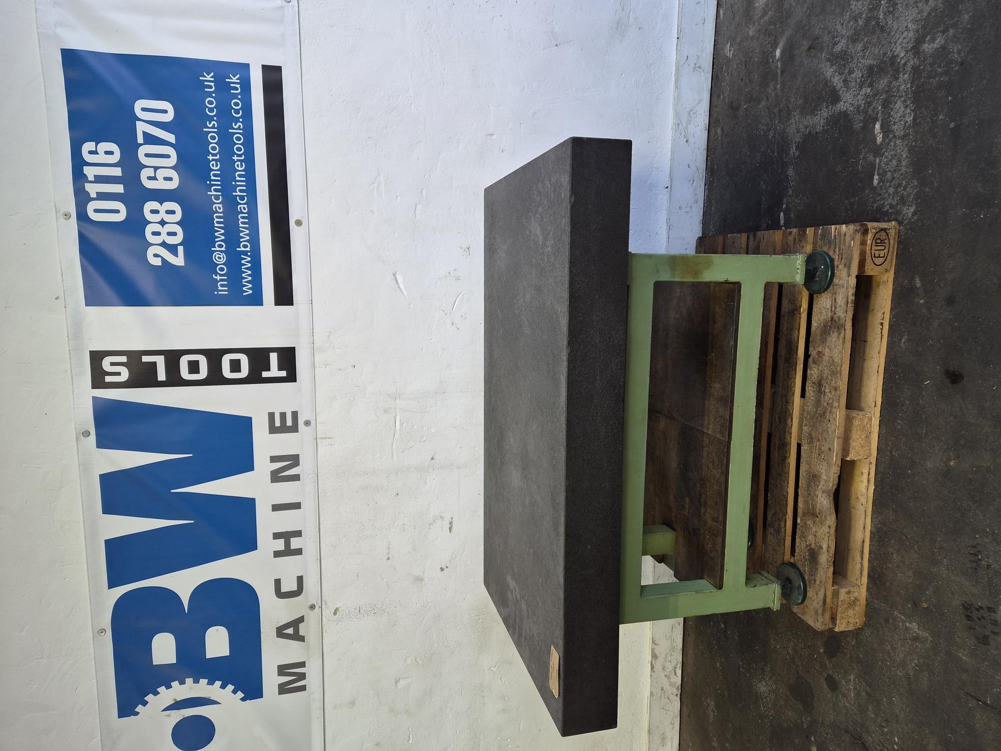 Used UNKNOWN GRANITE SURFACE TABLE ON STAND