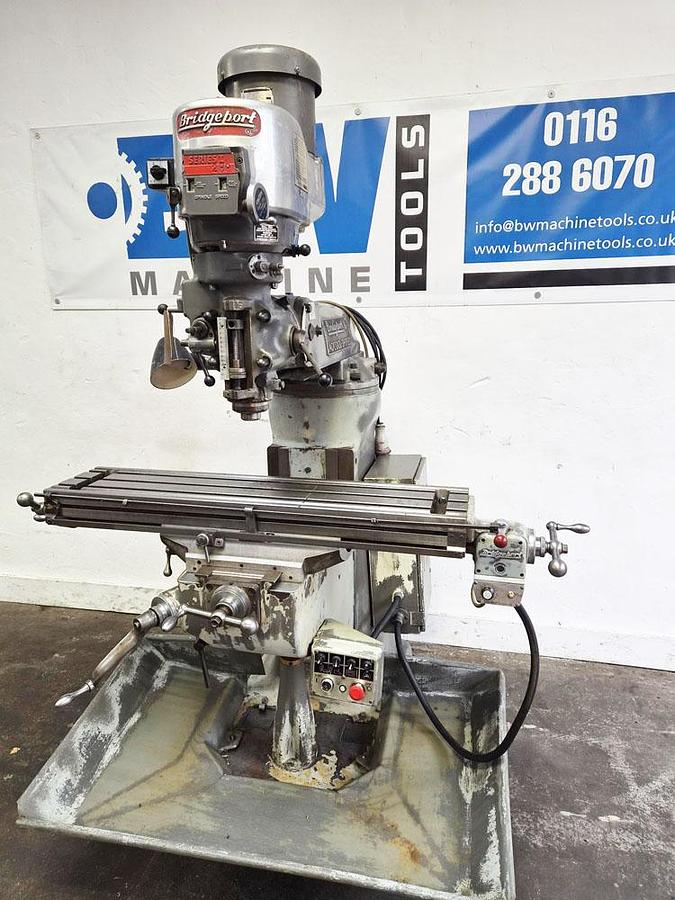 Used BRIDGEPORT SERIES 1 BR2J2 TURRET MILL