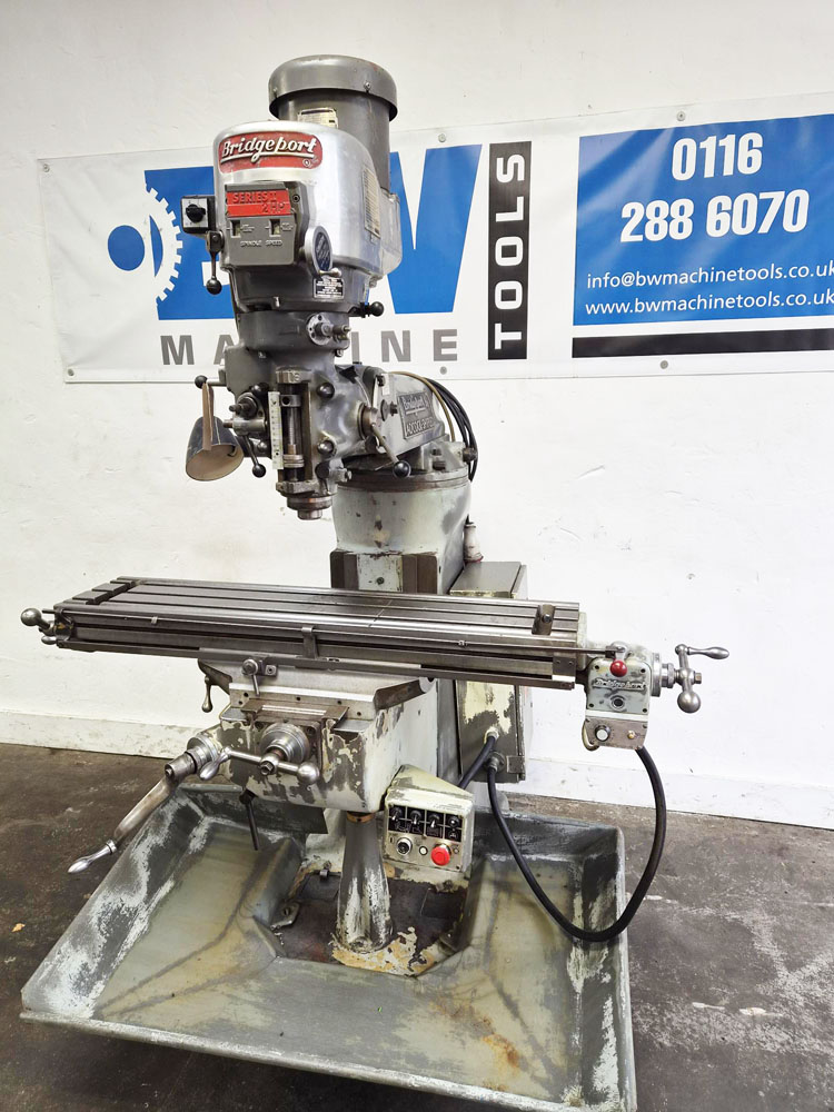 Used BRIDGEPORT SERIES 1 BR2J2 TURRET MILL