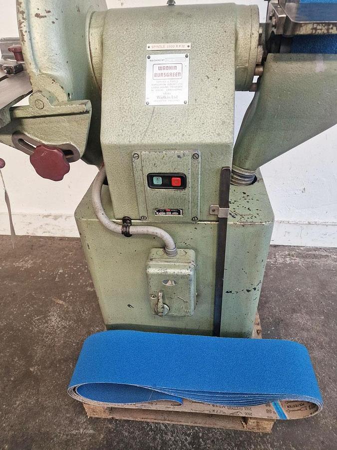 Used WADKIN BURSGREEN BGY3 DISC SANDER / LINISHER