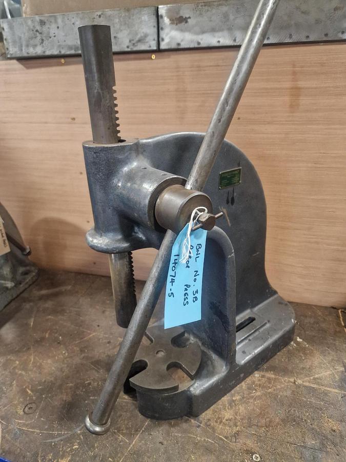 Used BNL No.3 ARBOR PRESS