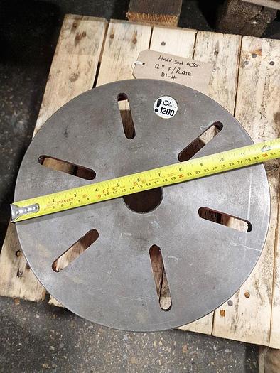 Used HARRISON M300 LATHE FACEPLATE