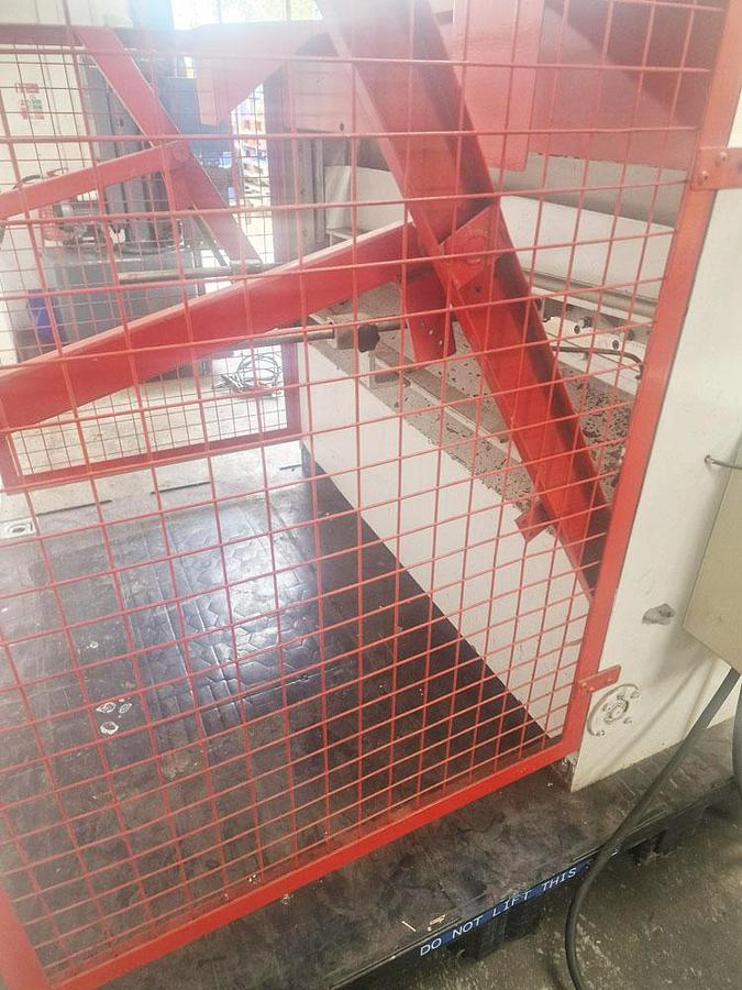 Used MORGAN RUSHWORTH PASTS 1260 x 2.0mm POWERED MECHANICAL GUILLOTINE