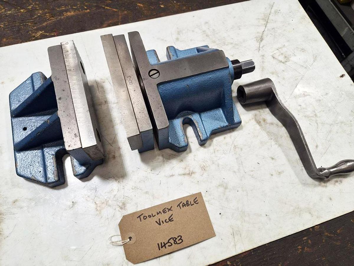Used BISON TWO PIECE MACHINE VICE