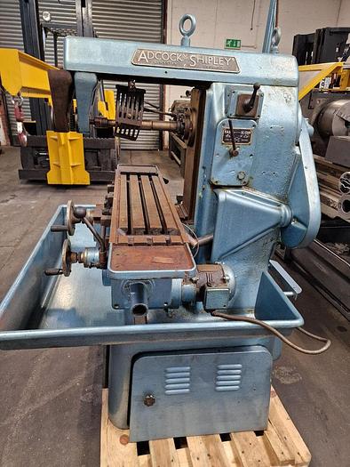 Used ADCOCK & SHIPLEY 1ESJ HORIZONTAL MILL