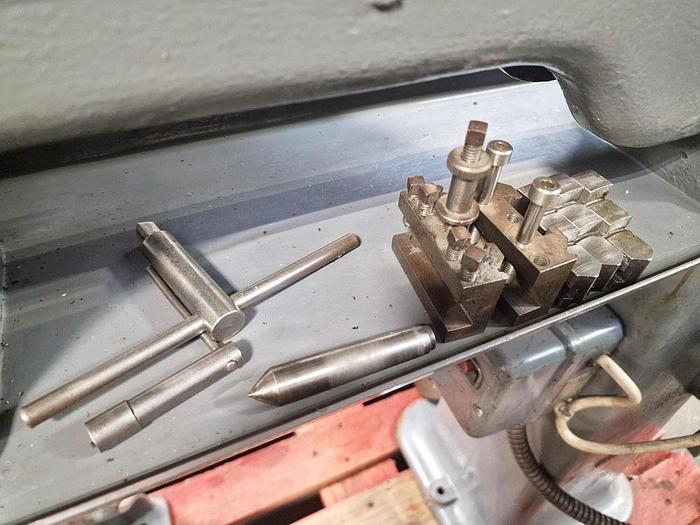 Used DENHAM 9" x 24" GAP BED CENTRE LATHE