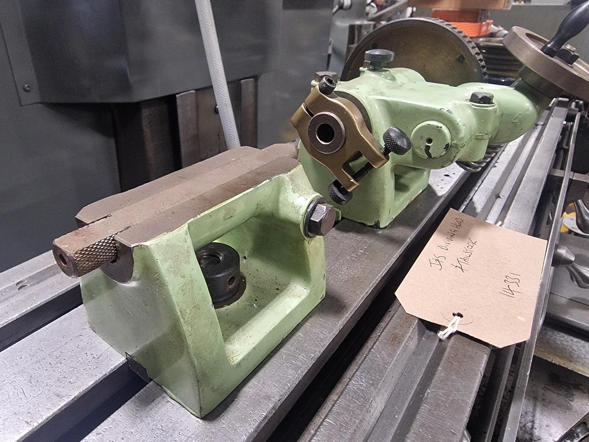 Used JONES & SHIPMAN DIVIDING HEAD & TAILSTOCK