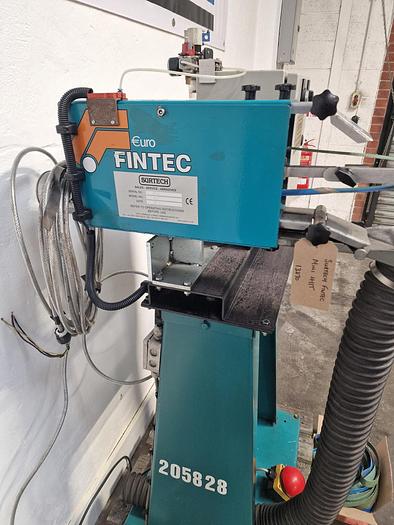 Used 2009 SURTECH FINTEC 411T MINI ABRASIVE BELT GRINDER