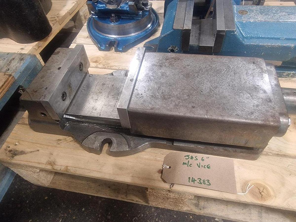 Used JONES & SHIPMAN MACHINE VICE