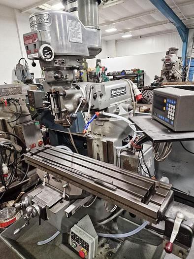 Used BRIDGEPORT SERIES 1 BR2J2 TURRET MILL