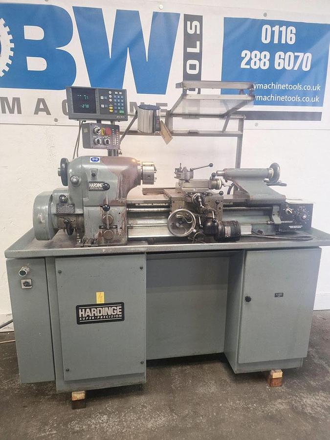 Used HARDINGE  HLVH SUPER PRECISION TOOLROOM LATHE