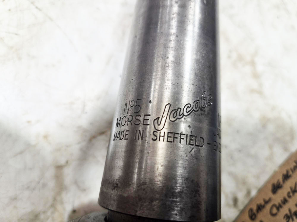 Used JACOBS BALL BEARING SUPER DRILL CHUCK Model 20N
