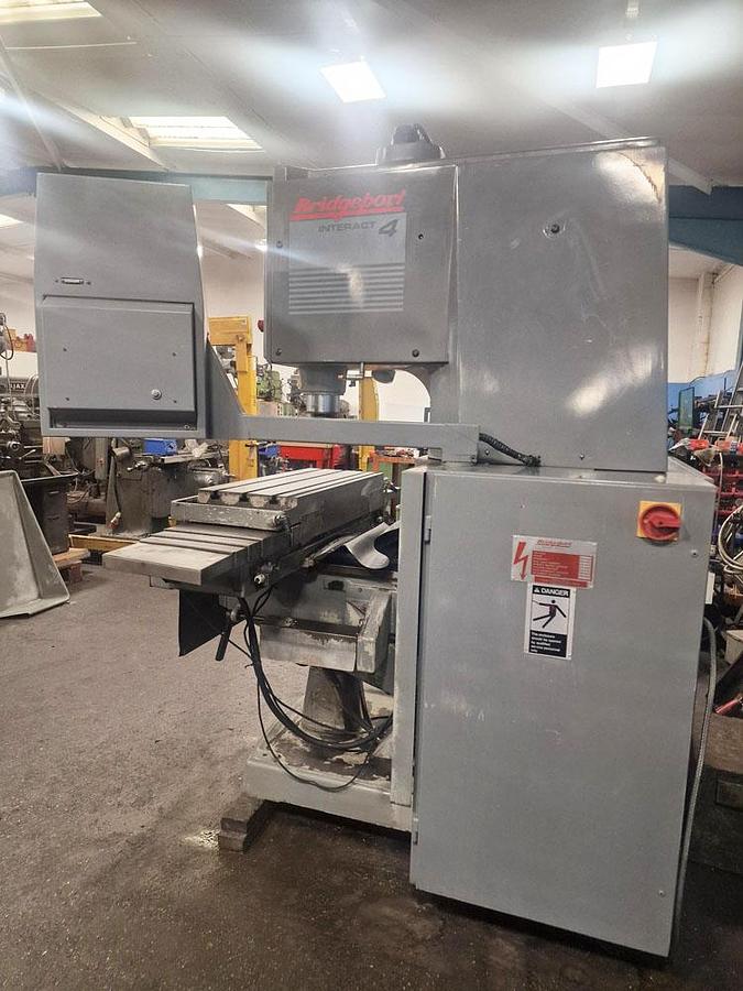 Used BRIDGEPORT SERIES 2 INTERACT 4 CNC VERTICAL MILL