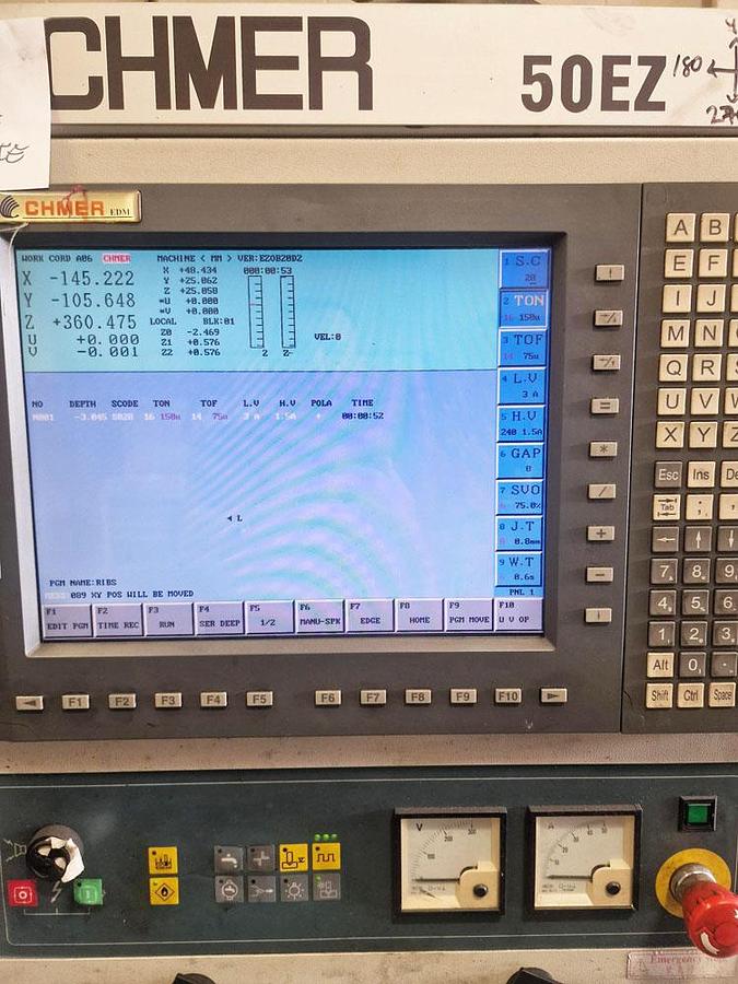 Used 2013 CHMER EZ50 SEMI CNC EDM MACHINE