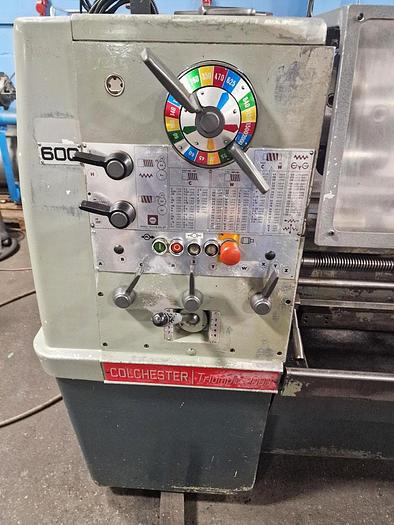 Used COLCHESTER TRIUMPH 2000 15" x 50" GAP BED CENTRE LATHE