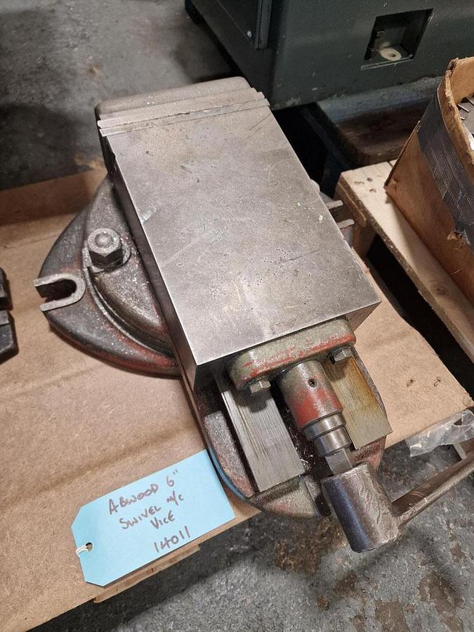 Used ABWOOD SWIVEL MACHINE VICE