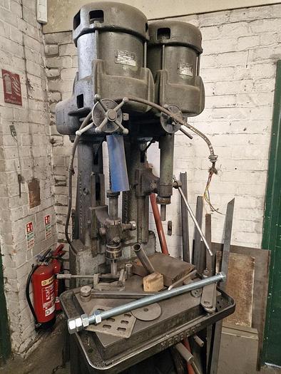 Used HERBERT "V" TYPE 2 SPINDLE IN-LINE DRILL