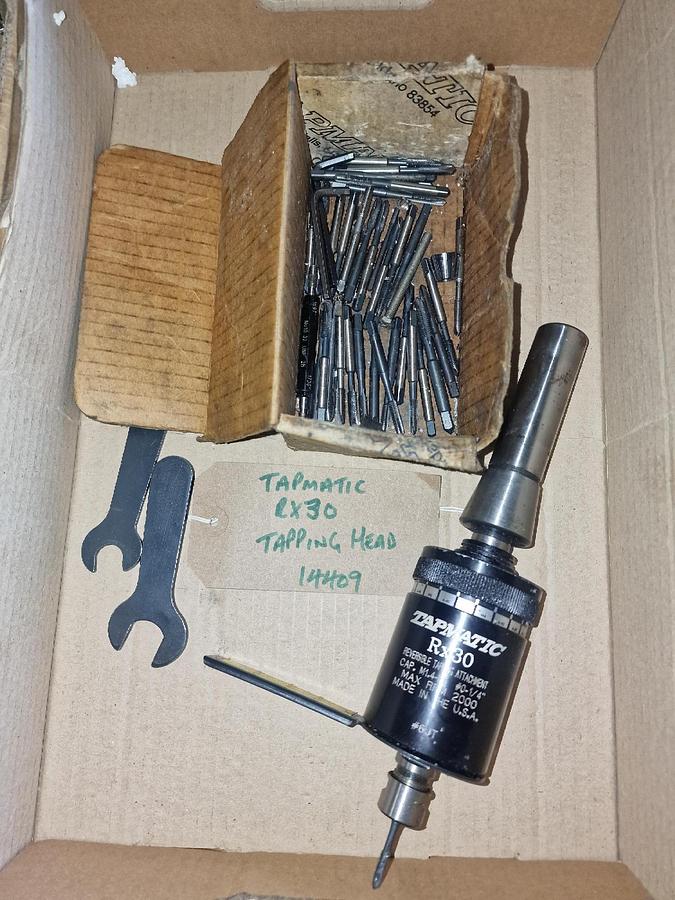 Used TAPMATIC  RX30 TAPPING HEAD