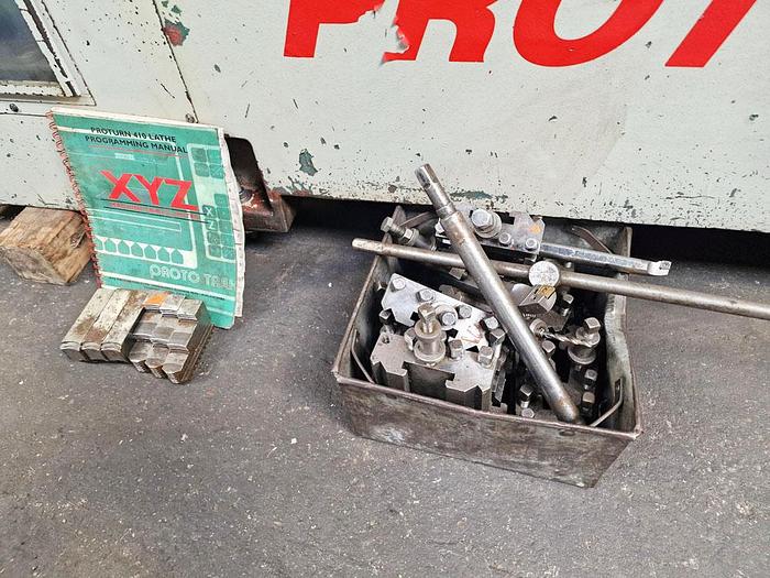 Used 2000 XYZ PROTURN 410 CNC LATHE