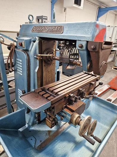 Used ADCOCK & SHIPLEY 1ESJ HORIZONTAL MILL