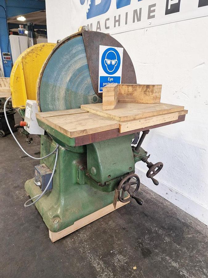 Used WADKIN DOUBLE DISC SANDER Model JVA