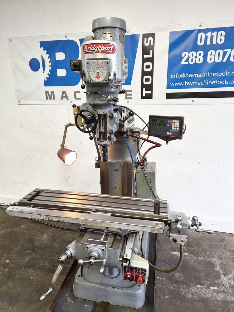 Used BRIDGEPORT BR2J2 TURRET MILL