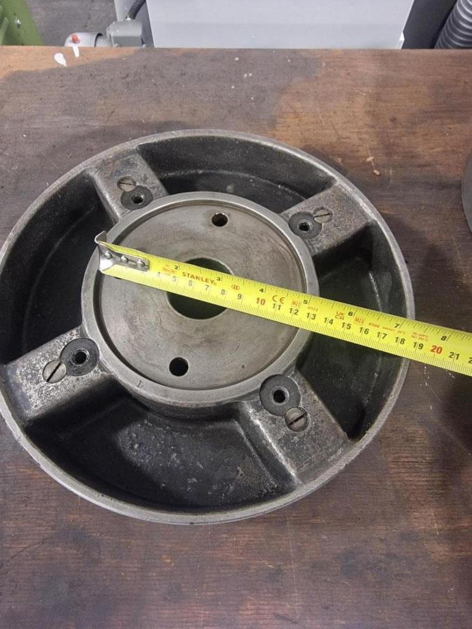 Used UNION SLIMLINE 10" 4 JAW CHUCK