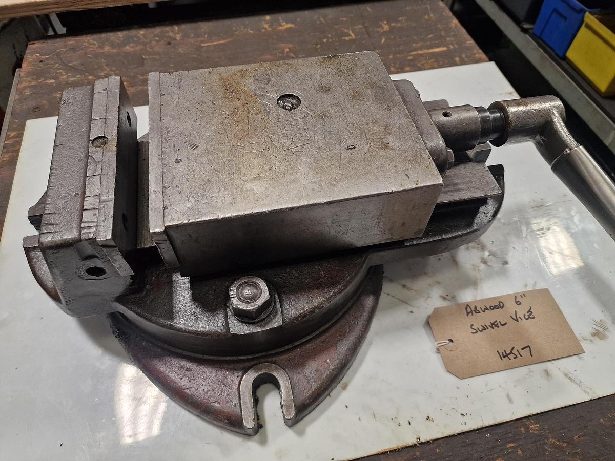 Used ABWOOD 6" SWIVEL MACHINE VICE