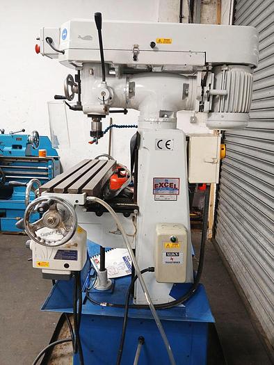 Used EXCEL VMC TURRET MILLING / DRILLING MACHINE
