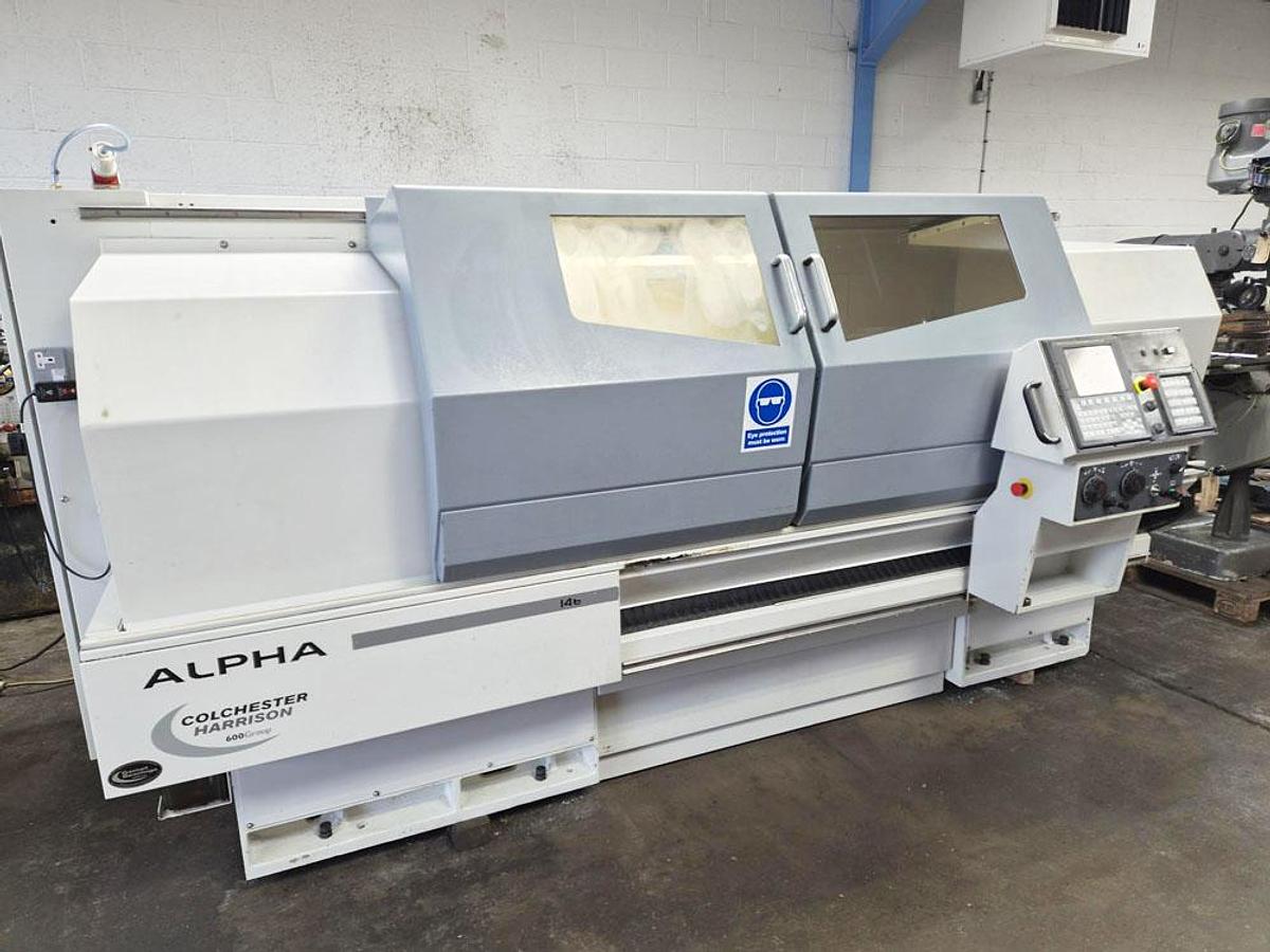 Used 2009 COLCHESTER HARRISON ALPHA 1460XT CNC / MANUAL COMBINATION LATHE