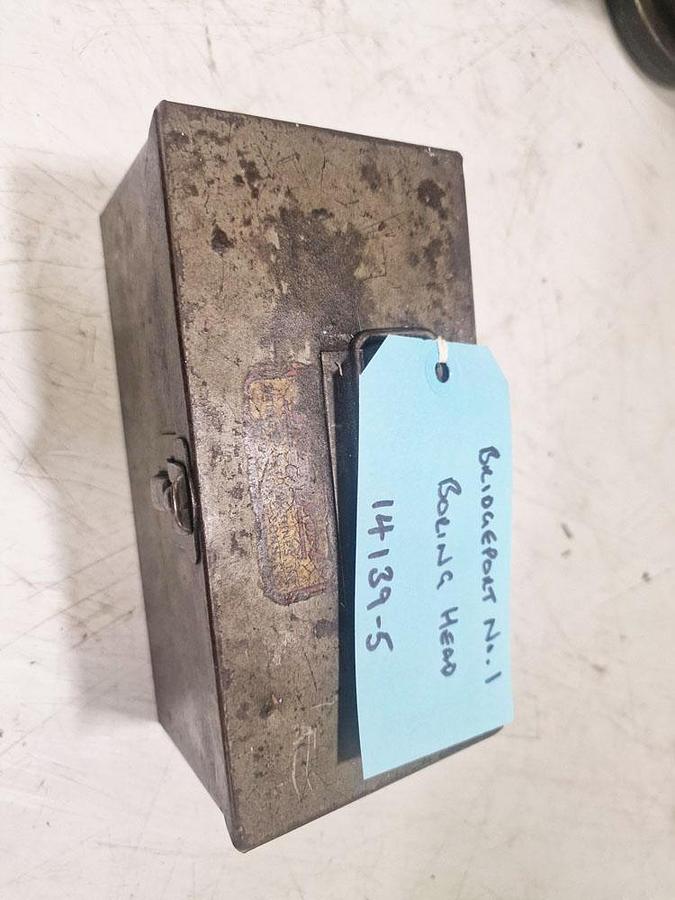 Used BRIDGEPORT No.1 BORING HEAD