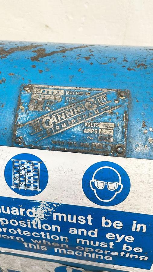 Used CANNING 1612 POLISHING SPINDLE