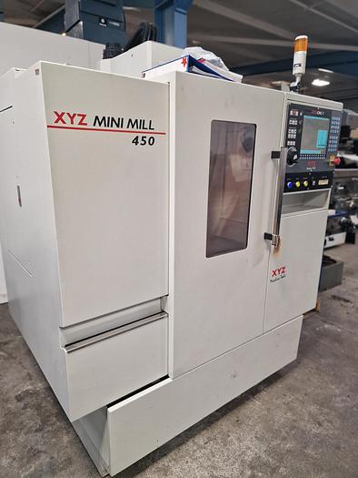 Used XYZ MINI MILL 450 VMC