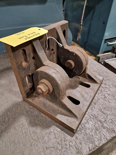 Used UNION CAST IRON ADJUSTABLE ANGLE PLATE