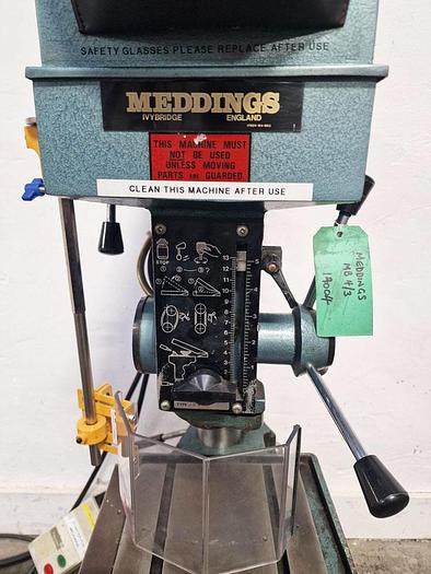 Used MEDDINGS MB 4/3 BENCH DRILL