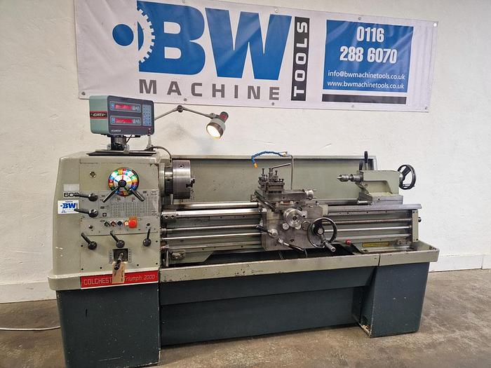 Used COLCHESTER COLCHESTER TRIUMPH 2000 15" x 50" STRAIGHT BED CENTRE LATHE