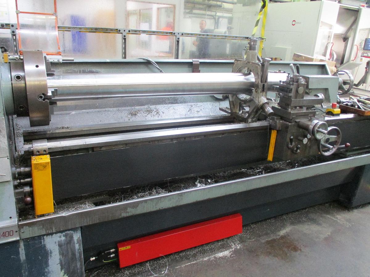 Used COLCHESTER MASTIFF 1400 21" x 100" GAP BED CENTRE LATHE