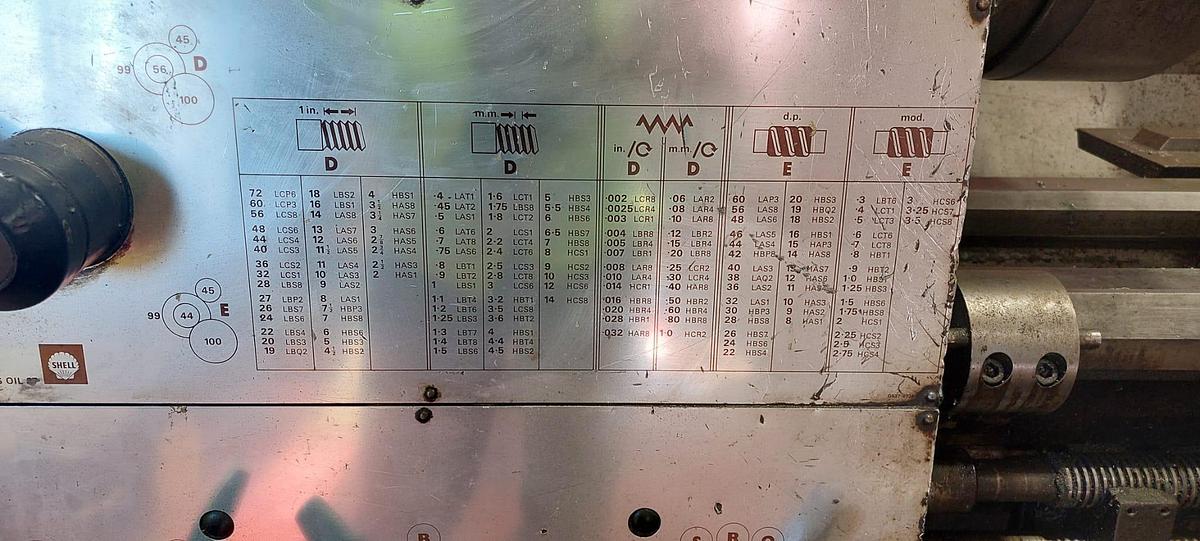 Used COLCHESTER MASTIFF 1400 x 120" GAP BED CENTRE LATHE