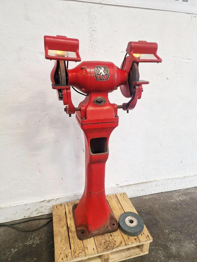 Used WOLF DOUBLE ENDED GRINDER