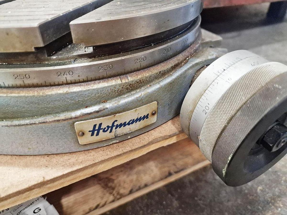 Used HOFMANN 300mm DIAMETER ROTARY TABLE