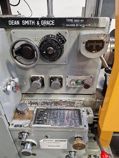Used DEAN, SMITH & GRACE  TYPE 2112 x 40" CENTRE LATHE