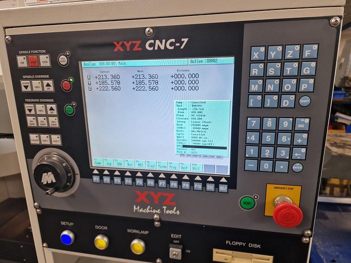 Used XYZ MINI MILL 450 VMC