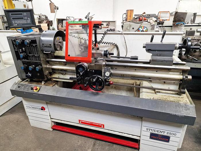 Used 1997 COLCHESTER STUDENT 2500 13" x 40" GAP BED CENTRE LATHE